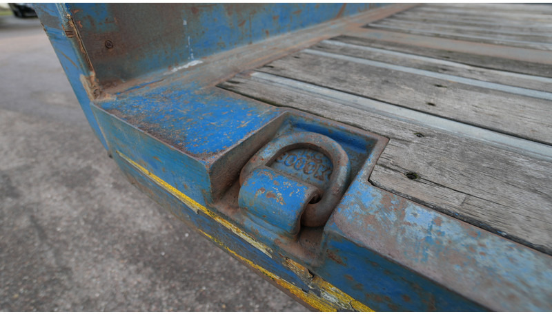 Dropside/ Flatbed semi-trailer Pacton Fatbed trailer with twistlocks: picture 6