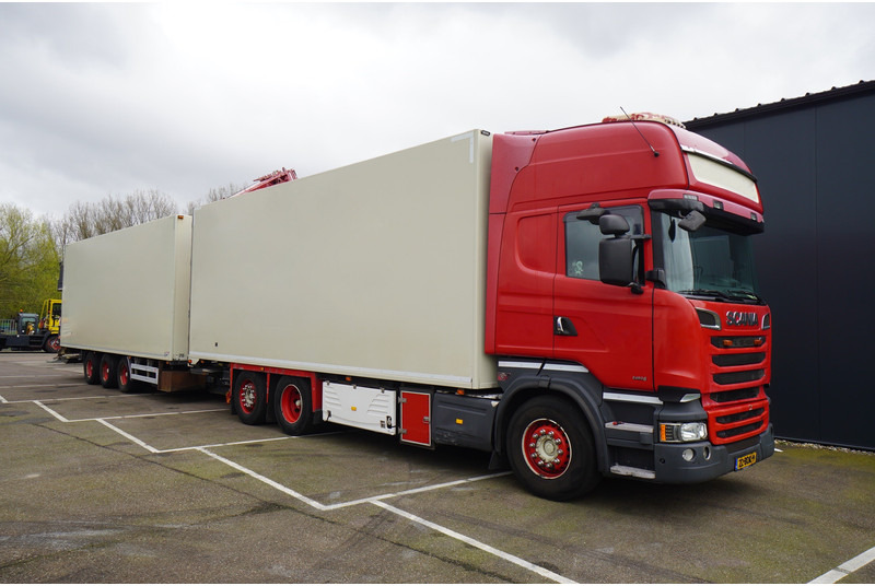 Scania R 580 V8 6X2 FRIGO RETARDER IN COMBI WITH BURG TRAILER - Refrigerator truck: picture 4 Scania R 580 V8 6X2 FRIGO RETARDER IN COMBI WITH BURG TRAILER - Refrigerator truck: picture 4