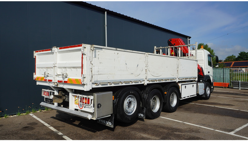 Crane truck Volvo FMX 460 8X4 OPEN BOX WITH HIAB X-HIPRO 232 E-3 CRANE: picture 11