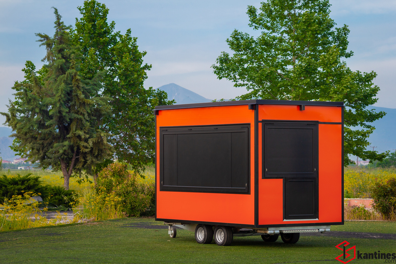 Skretas Orange Standard Medium Size - Vending trailer: picture 2 Skretas Orange Standard Medium Size - Vending trailer: picture 2