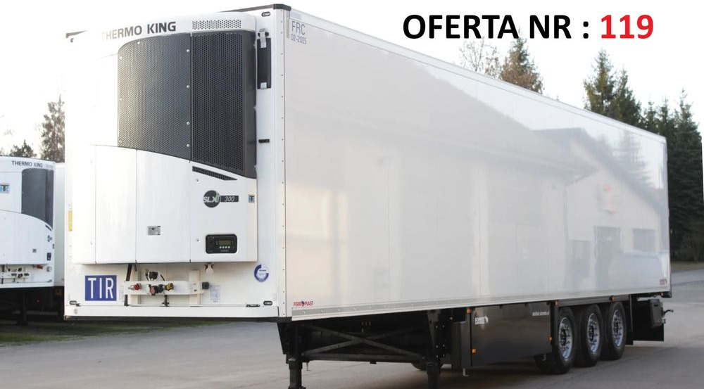Schmitz Cargobull FP 60 V7 Thermo King SLXi 300 / JAK NOWA / ŚCIANA 7 CM / - Refrigerator semi-trailer: picture 1 Schmitz Cargobull FP 60 V7 Thermo King SLXi 300 / JAK NOWA / ŚCIANA 7 CM / - Refrigerator semi-trailer: picture 1