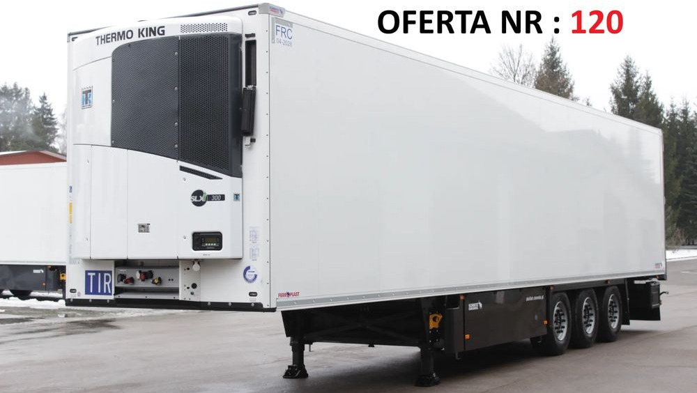 Schmitz Cargobull FP 60 V7 Thermo King SLXi 300 / JAK NOWA / ŚCIANA 7 CM / - Refrigerator semi-trailer: picture 1 Schmitz Cargobull FP 60 V7 Thermo King SLXi 300 / JAK NOWA / ŚCIANA 7 CM / - Refrigerator semi-trailer: picture 1