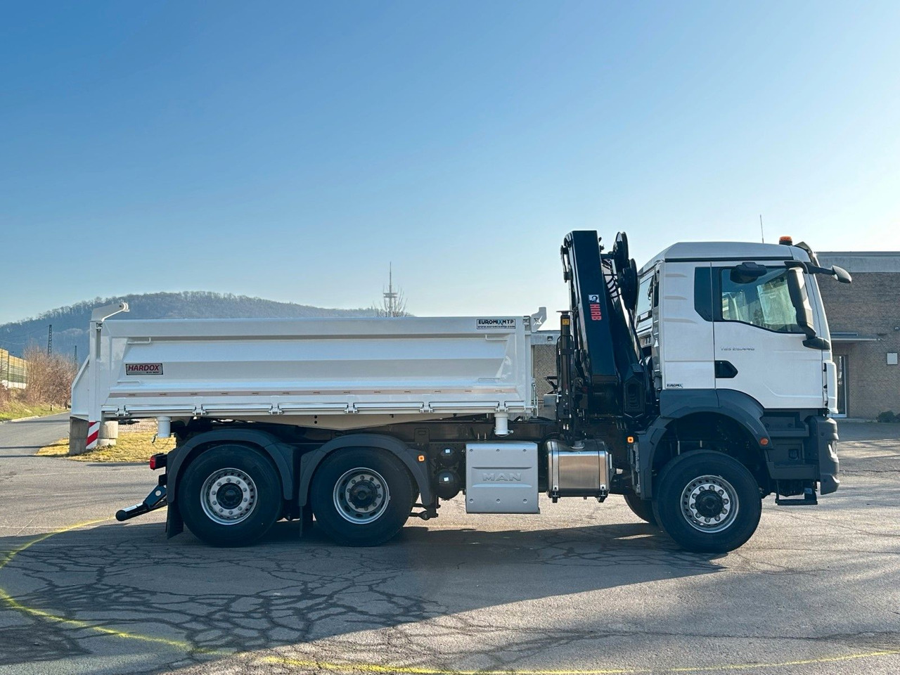 MAN TGS 28.440 6x4-4/3-Seiten- Kipper / Hiab 228-6 - Tipper, Crane truck: picture 5 MAN TGS 28.440 6x4-4/3-Seiten- Kipper / Hiab 228-6 - Tipper, Crane truck: picture 5