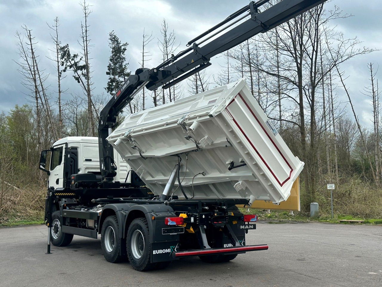 Tipper, Crane truck MAN TGS 33.440 6x6 /3-Seiten- Kipper /  HIAB 228-4: picture 17
