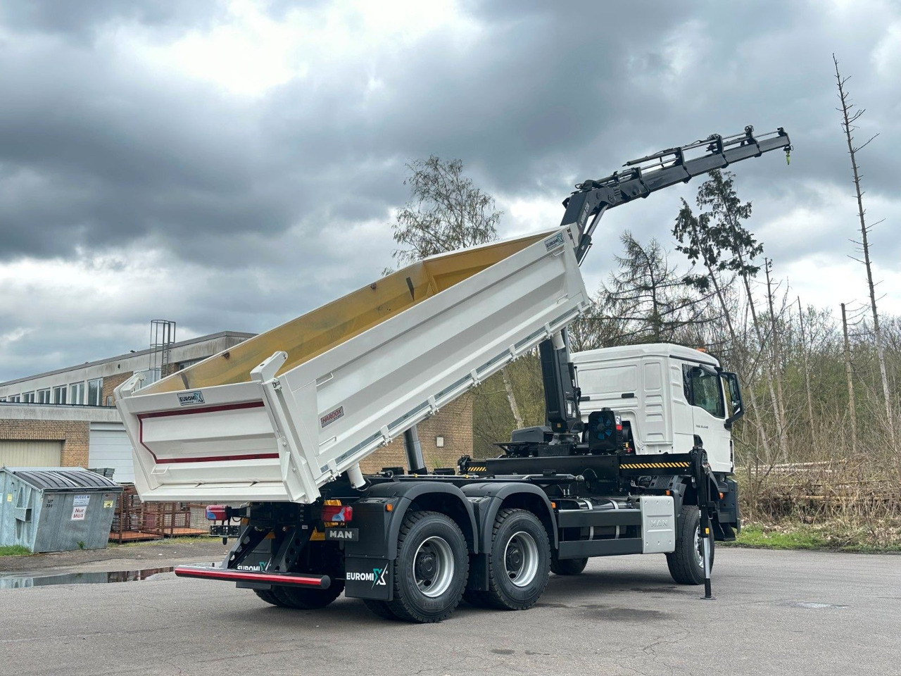Tipper, Crane truck MAN TGS 33.440 6x6 /3-Seiten- Kipper /  HIAB 228-4: picture 19