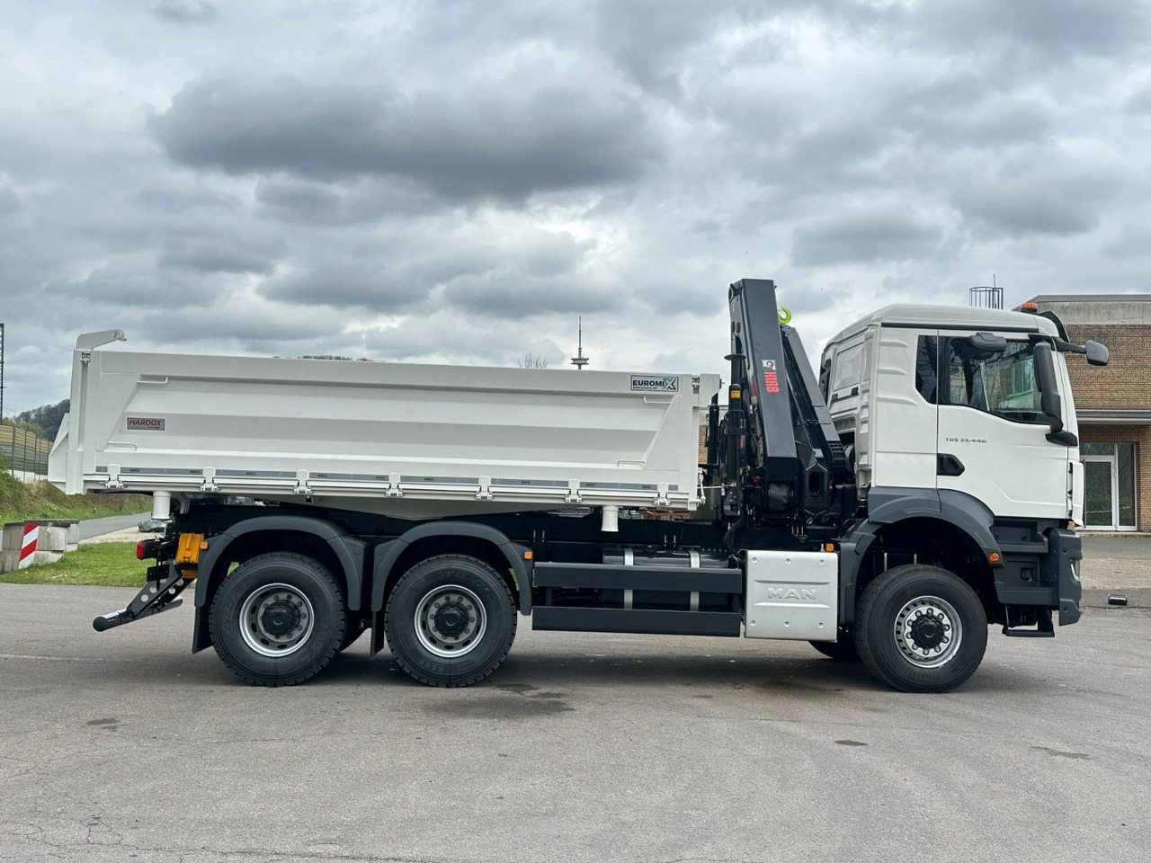 Tipper, Crane truck MAN TGS 33.440 6x6 /3-Seiten- Kipper /  HIAB 228-4: picture 7
