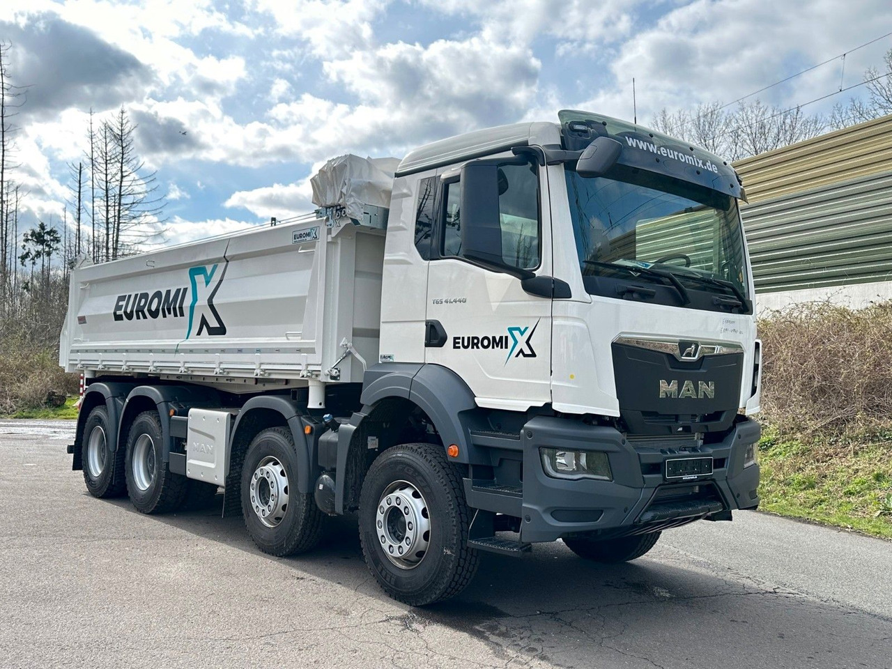 Tipper MAN TGS 41.440 8x4 WECHSELSYSTEM KIPPER+MISCHER: picture 14