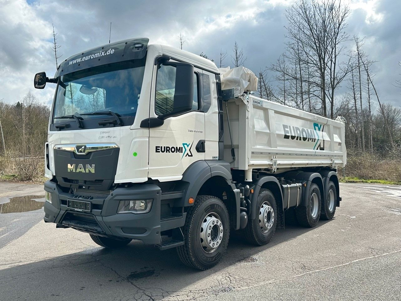 Tipper MAN TGS 41.440 8x4 WECHSELSYSTEM KIPPER+MISCHER: picture 26