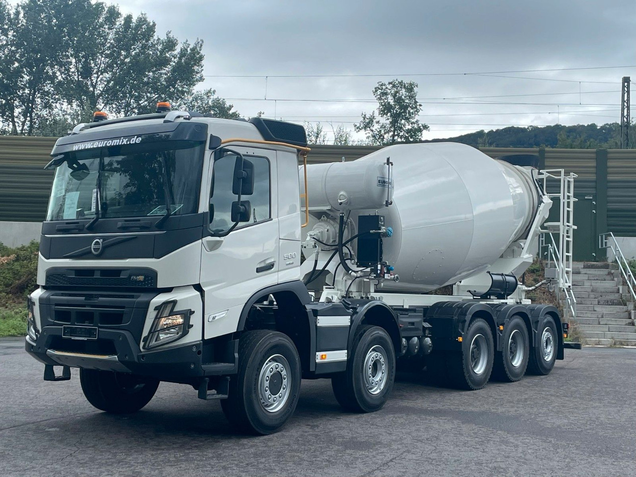 Volvo FMX 500 10x4 / Euromix MTP EM 12 R Euro 6e - Concrete mixer truck: picture 1 Volvo FMX 500 10x4 / Euromix MTP EM 12 R Euro 6e - Concrete mixer truck: picture 1