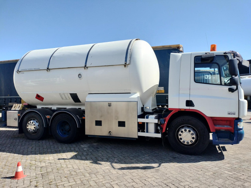 DAF FAN CF75. 6x2 -24030 L Gas tank truck -Gas, Gaz, LPG, GPL, Propane, Butane tank, Gastank ID 2.166 Rootselaar, flowmeter, pump, sunroof on tank - Tanker truck: picture 1 DAF FAN CF75. 6x2 -24030 L Gas tank truck -Gas, Gaz, LPG, GPL, Propane, Butane tank, Gastank ID 2.166 Rootselaar, flowmeter, pump, sunroof on tank - Tanker truck: picture 1