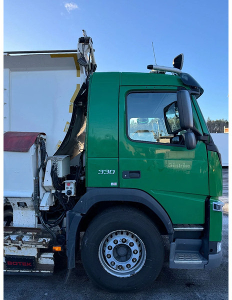 Garbage truck Volvo FM 330 RHD, 2-compart, & tipper, 2014: picture 13
