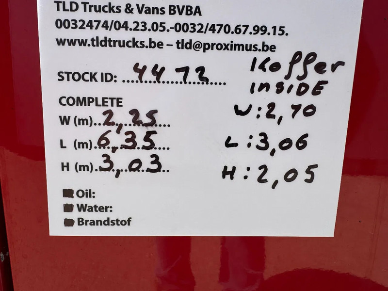 Closed box van Renault Maxity 130: picture 13