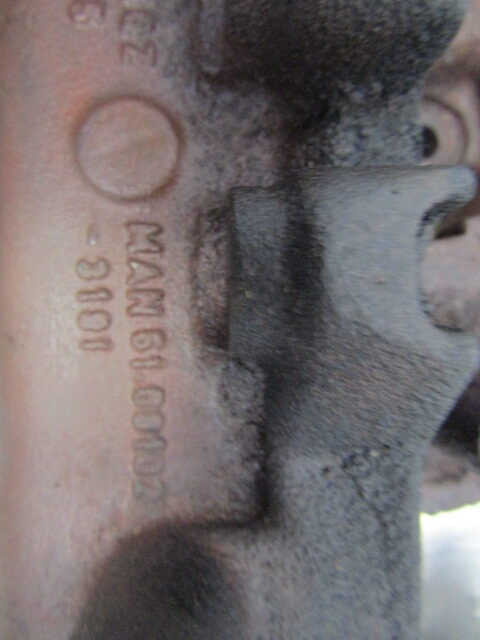 MAN TGM 340 DO836 EXHAUST MAINFOLD 3 PIECES - Muffler/ Exhaust system for Truck: picture 4 MAN TGM 340 DO836 EXHAUST MAINFOLD 3 PIECES - Muffler/ Exhaust system for Truck: picture 4