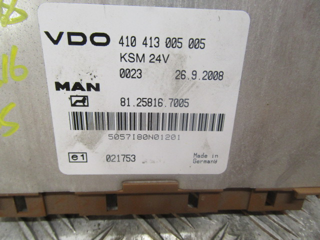 MAN TGM KSM CONTROL UNIT 81.25816.7005 - Electrical system for Truck: picture 2 MAN TGM KSM CONTROL UNIT 81.25816.7005 - Electrical system for Truck: picture 2