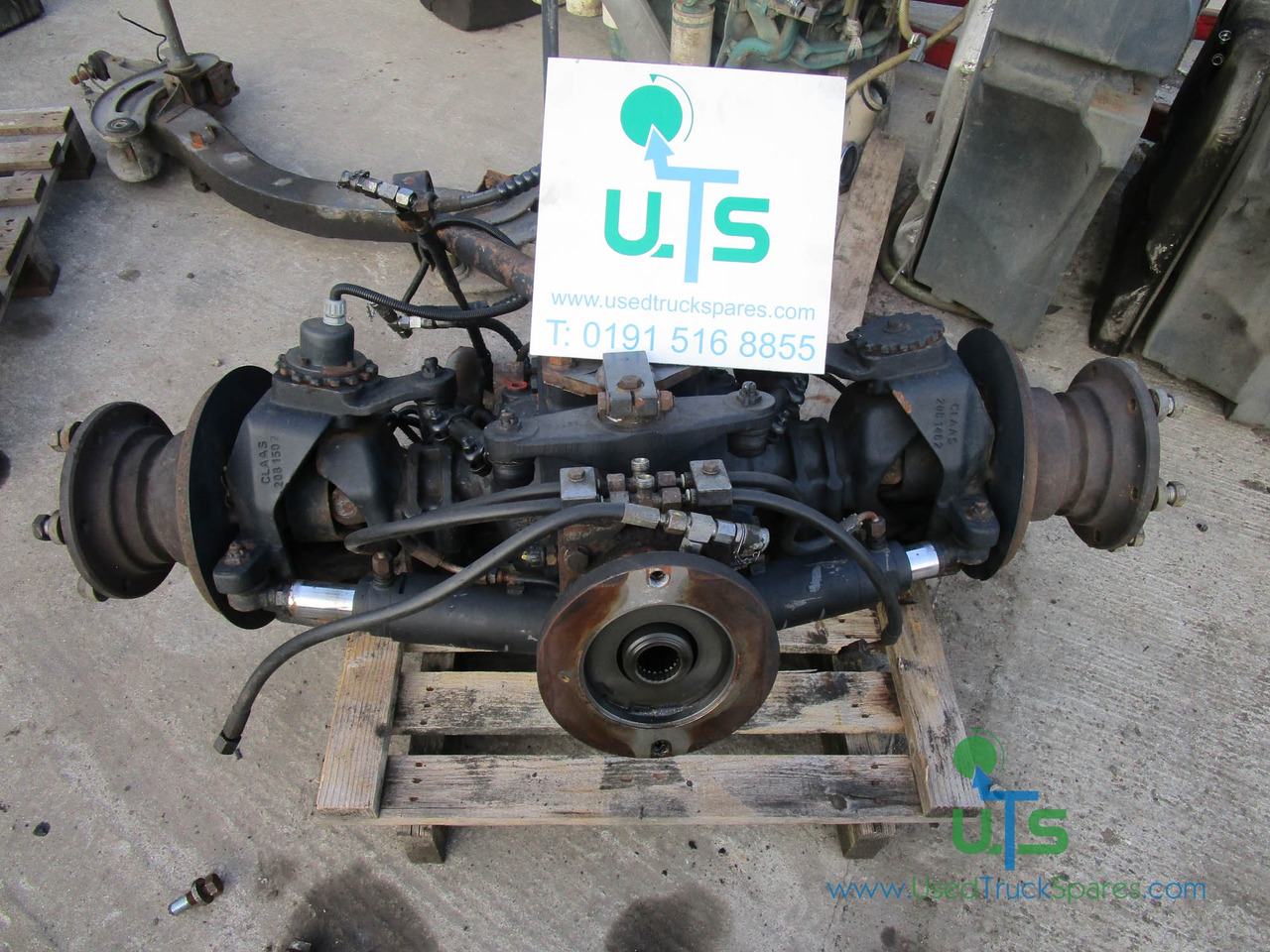 SCHMIDT SWINGO 200 REAR AXLE COMPLETE - Rear axle for Municipal/ Special vehicle: picture 3 SCHMIDT SWINGO 200 REAR AXLE COMPLETE - Rear axle for Municipal/ Special vehicle: picture 3