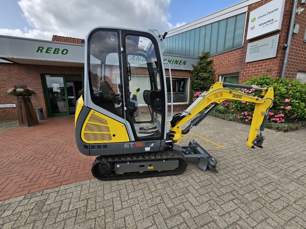 Wacker ET 18 - Mini excavator: picture 1 Wacker ET 18 - Mini excavator: picture 1