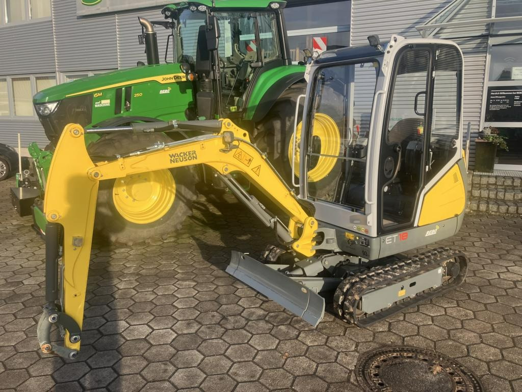 Wacker ET 18 - Mini excavator: picture 1 Wacker ET 18 - Mini excavator: picture 1