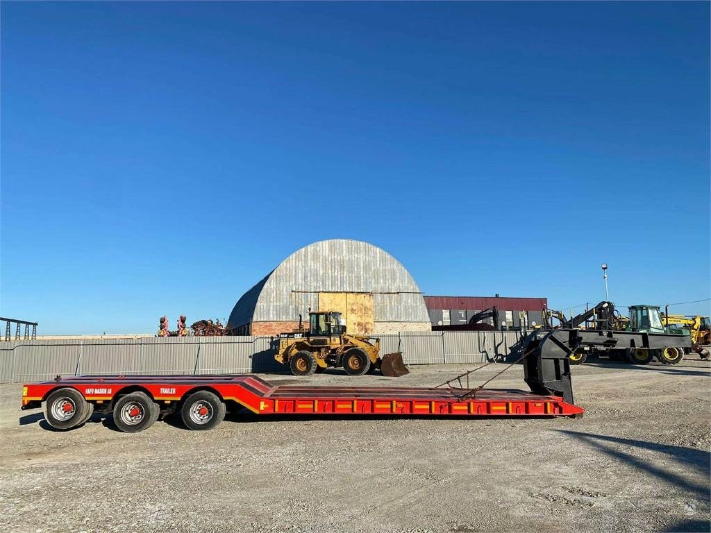 Hako Gooseneck lowbed , axle lift - Low loader semi-trailer: picture 2 Hako Gooseneck lowbed , axle lift - Low loader semi-trailer: picture 2