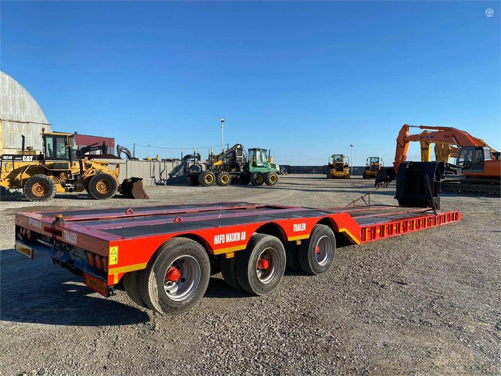 Hako Gooseneck lowbed , axle lift - Semi-trailer: picture 3 Hako Gooseneck lowbed , axle lift - Semi-trailer: picture 3