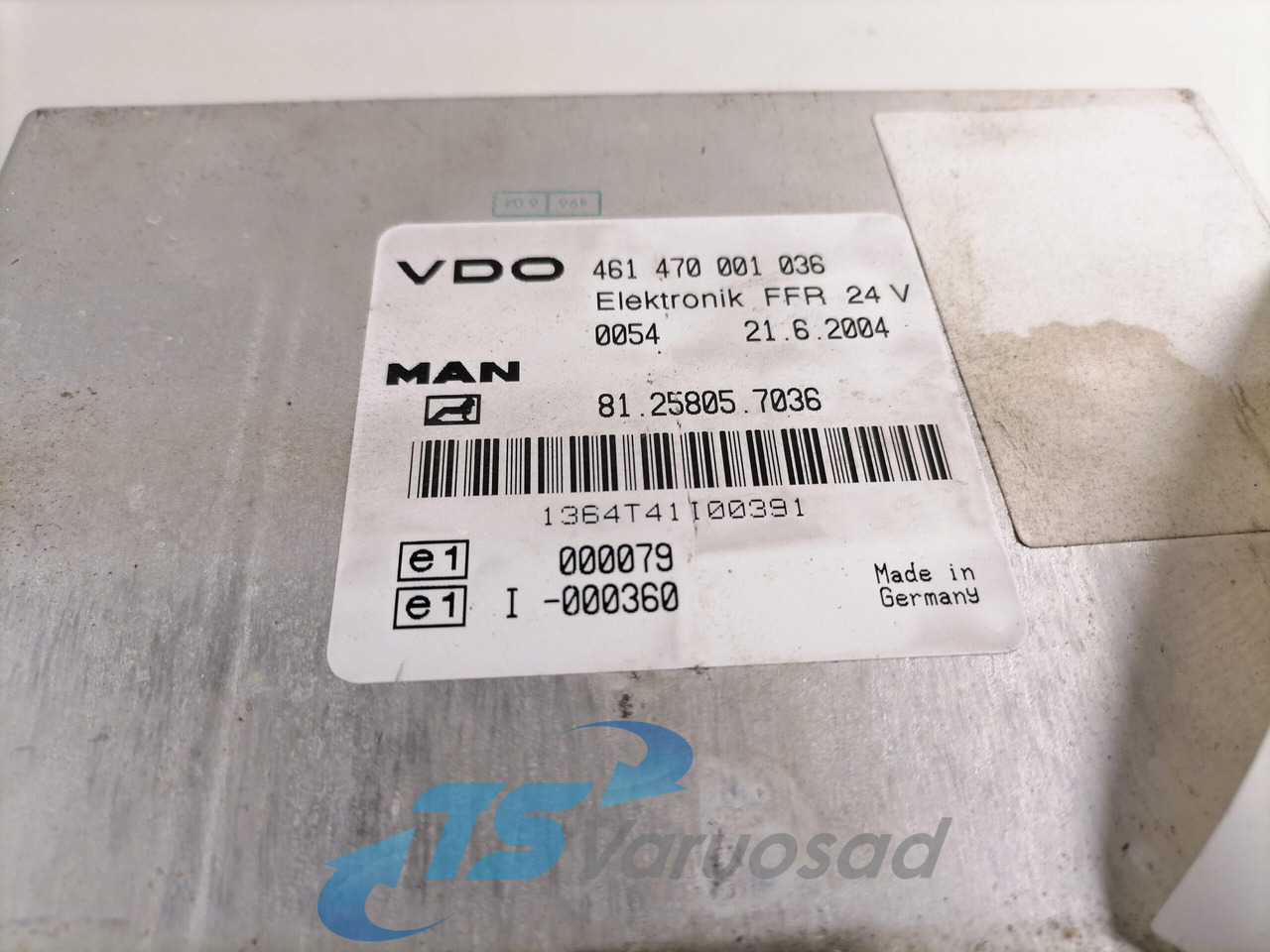 MAN Ecu, FFR 81258057036 - ECU for Truck: picture 4 MAN Ecu, FFR 81258057036 - ECU for Truck: picture 4