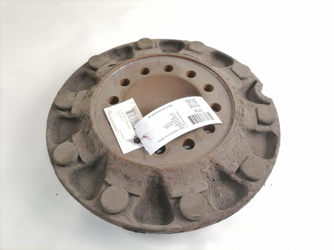 MAN Rattarummu flants, esisild 81443010177 - Hub for Truck: picture 1 MAN Rattarummu flants, esisild 81443010177 - Hub for Truck: picture 1