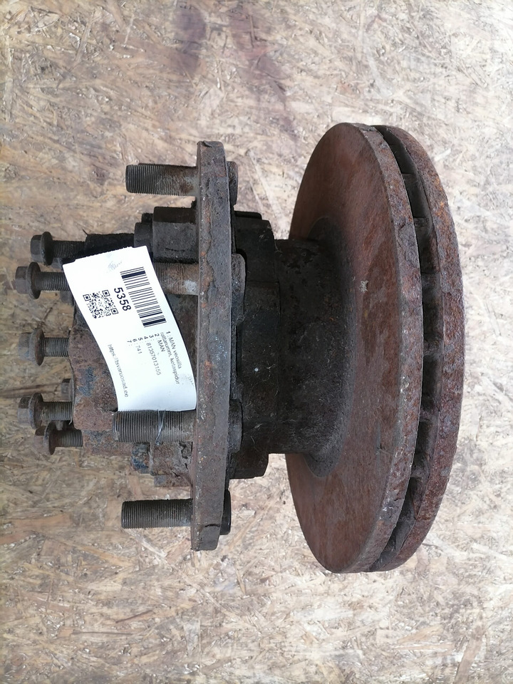 MAN Rear axel hub 81357013155 - Hub for Truck: picture 2 MAN Rear axel hub 81357013155 - Hub for Truck: picture 2
