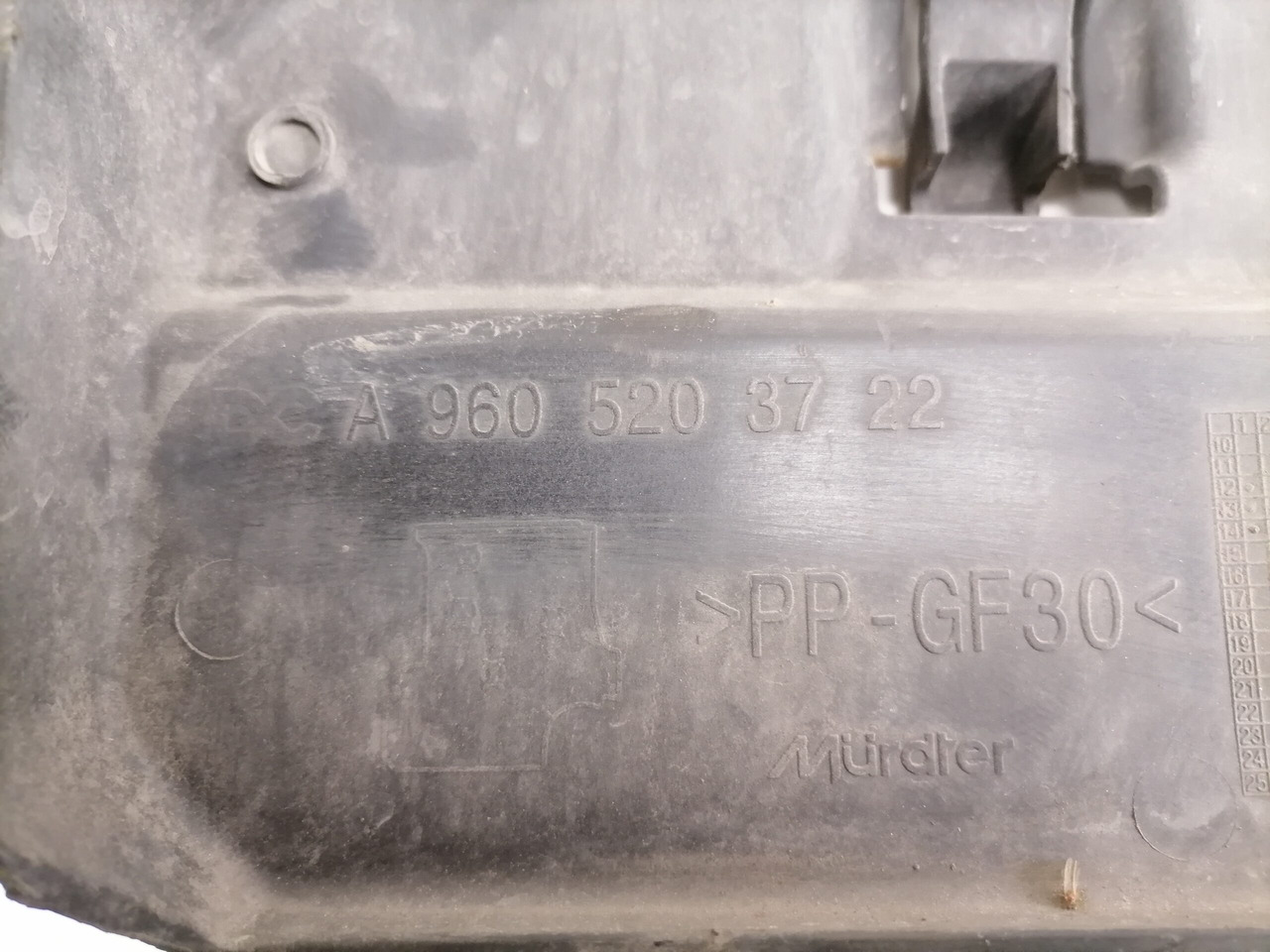 Mercedes-Benz Mürasummuti A9605203722 - Universal part for Truck: picture 4 Mercedes-Benz Mürasummuti A9605203722 - Universal part for Truck: picture 4