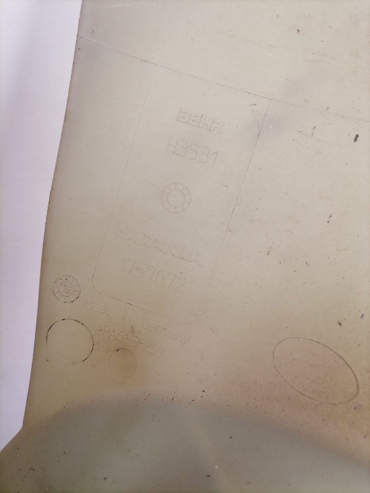 Scania Cooling fan 2078557 - Fan for Truck: picture 4 Scania Cooling fan 2078557 - Fan for Truck: picture 4