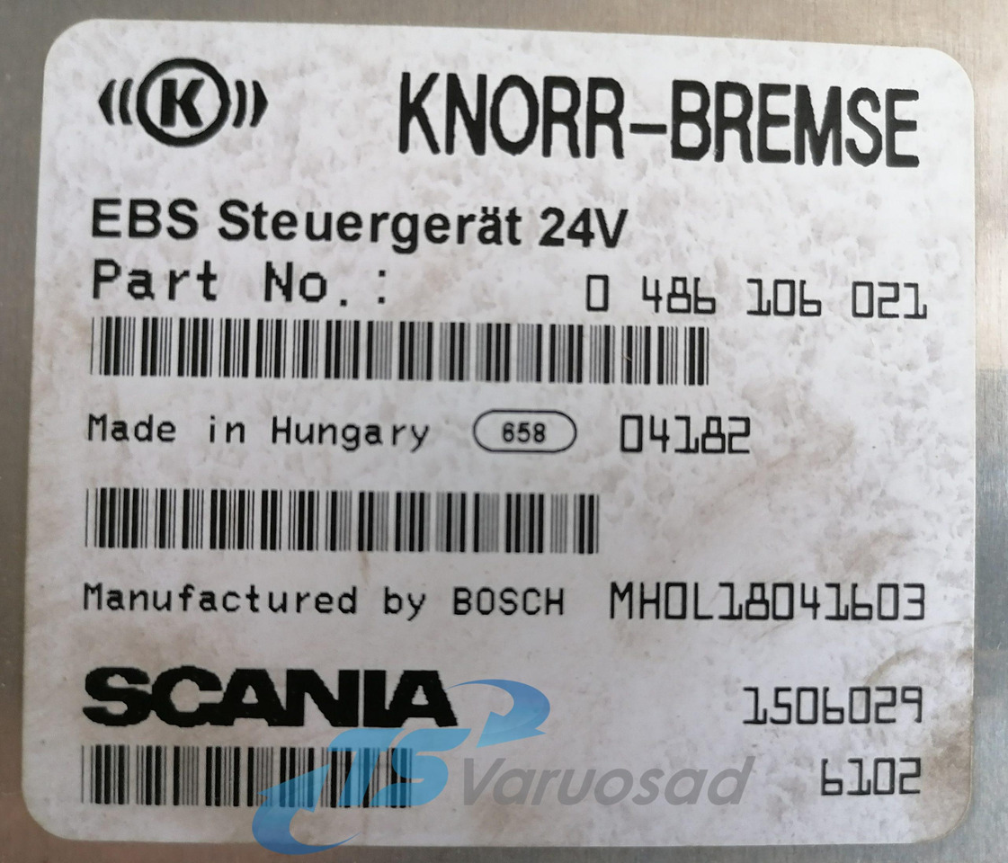 Scania Ecu, EBS 1506029 - ECU for Truck: picture 4 Scania Ecu, EBS 1506029 - ECU for Truck: picture 4