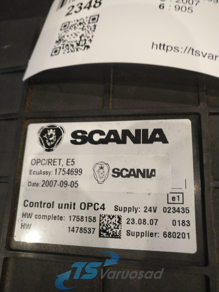 Scania Ecu, GMS OPC4 1754699 - ECU for Truck: picture 2 Scania Ecu, GMS OPC4 1754699 - ECU for Truck: picture 2