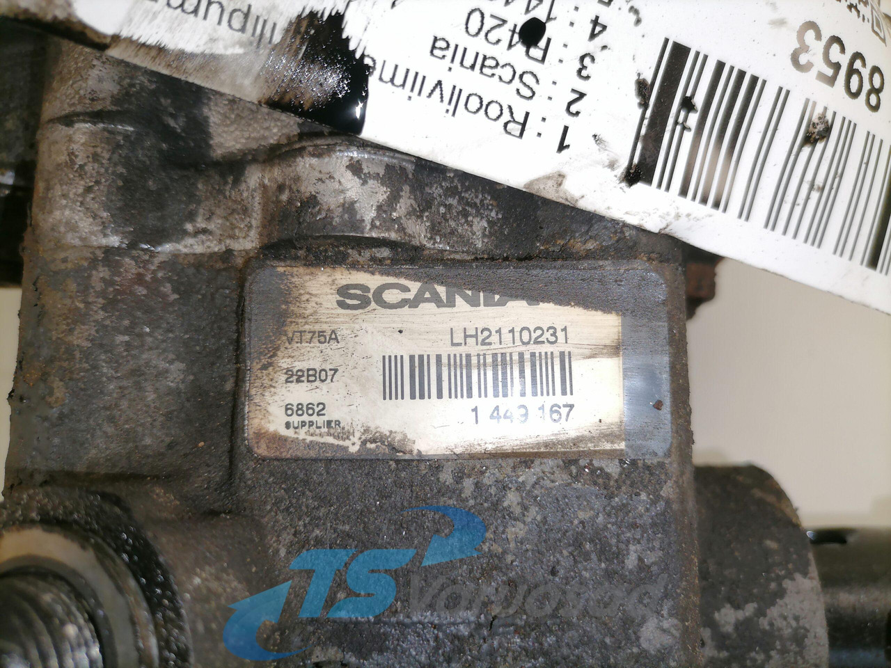 Scania Steering hydraulic pump 1449167 - Steering pump for Truck: picture 4 Scania Steering hydraulic pump 1449167 - Steering pump for Truck: picture 4