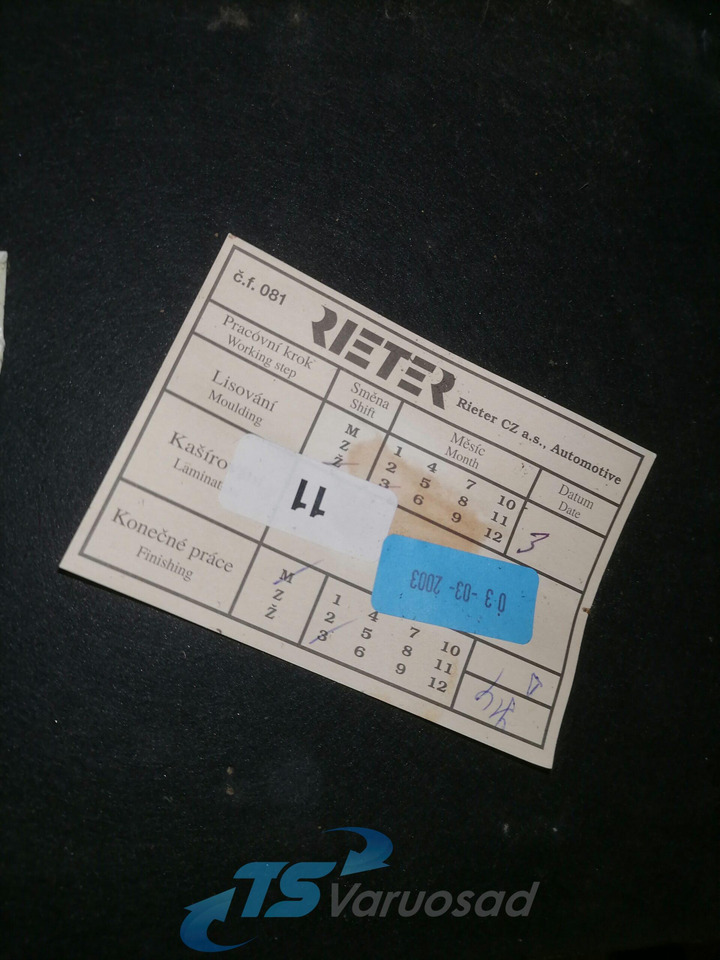 Volvo Salongi polster 20453827 - Universal part for Truck: picture 2 Volvo Salongi polster 20453827 - Universal part for Truck: picture 2