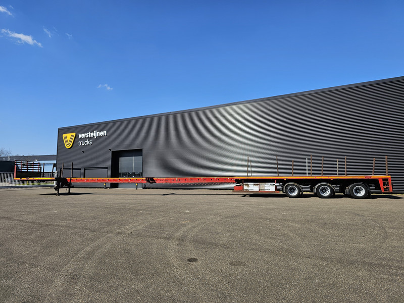 Broshuis 3AOU 48 / 2 x EXTENDABLE / 28.8 mtr / 3 X STEERING AXLE - Dropside/ Flatbed semi-trailer: picture 4 Broshuis 3AOU 48 / 2 x EXTENDABLE / 28.8 mtr / 3 X STEERING AXLE - Dropside/ Flatbed semi-trailer: picture 4