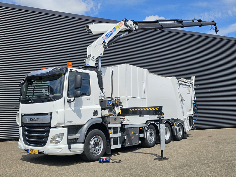 DAF CF 410 8X2/6 FAUN / BEKKER LAGRAM 16m3 / WAS INSTALLATIE - Garbage truck: picture 1 DAF CF 410 8X2/6 FAUN / BEKKER LAGRAM 16m3 / WAS INSTALLATIE - Garbage truck: picture 1