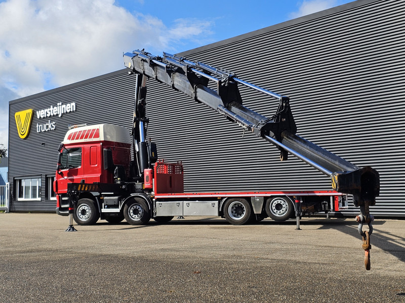 Dropside/ Flatbed truck, Crane truck DAF CF 460 8x2/6 / FASSI 82 t/m CRANE / KRAN - 18.3 mtr: picture 7