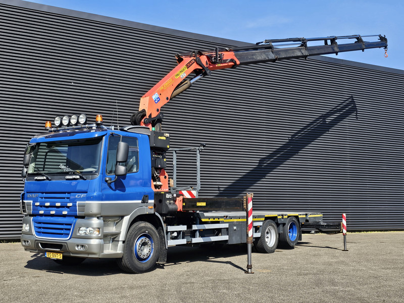 DAF CF85.460 / 6x2 / PALFINGER 29TM / CRANE / KRAN - Dropside/ Flatbed truck, Crane truck: picture 1 DAF CF85.460 / 6x2 / PALFINGER 29TM / CRANE / KRAN - Dropside/ Flatbed truck, Crane truck: picture 1