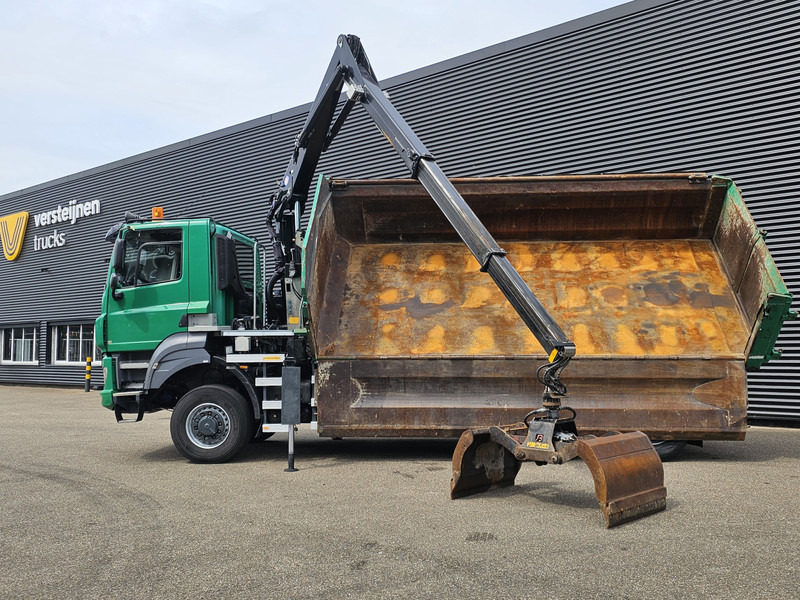 DAF TATRA 6X6 / T158/II / 2 SIDE TIPPER - HMF Z CRANE - Tipper, Crane truck: picture 3 DAF TATRA 6X6 / T158/II / 2 SIDE TIPPER - HMF Z CRANE - Tipper, Crane truck: picture 3