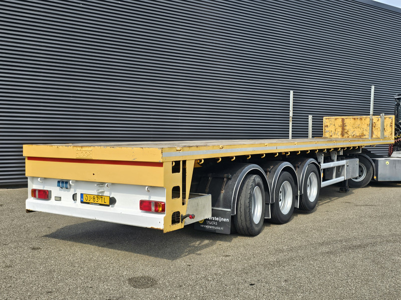Floor FLUO-18-27F1 / LIFT AXLE / EXTENDABLE - Dropside/ Flatbed semi-trailer: picture 2 Floor FLUO-18-27F1 / LIFT AXLE / EXTENDABLE - Dropside/ Flatbed semi-trailer: picture 2