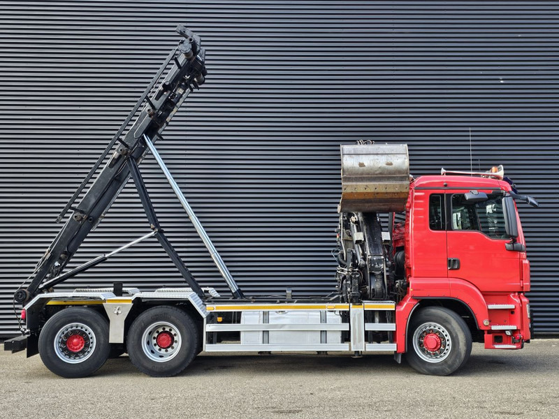 MAN TGS 26.400 / 6x4H-2 / HMF Z KRAAN + CONTAINERSYSTEM - Cable system truck, Crane truck: picture 5 MAN TGS 26.400 / 6x4H-2 / HMF Z KRAAN + CONTAINERSYSTEM - Cable system truck, Crane truck: picture 5