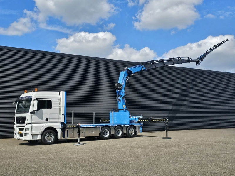 MAN TGX 35.480 8x4-4 / HMF 85 t/m + JIB / WINCH - Crane truck: picture 1 MAN TGX 35.480 8x4-4 / HMF 85 t/m + JIB / WINCH - Crane truck: picture 1