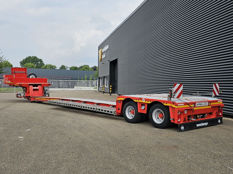 MEUSBURGER MPG-2 / AGRI / REMOVABLE NECK / EXTENDABLE - Low loader semi-trailer: picture 3 MEUSBURGER MPG-2 / AGRI / REMOVABLE NECK / EXTENDABLE - Low loader semi-trailer: picture 3