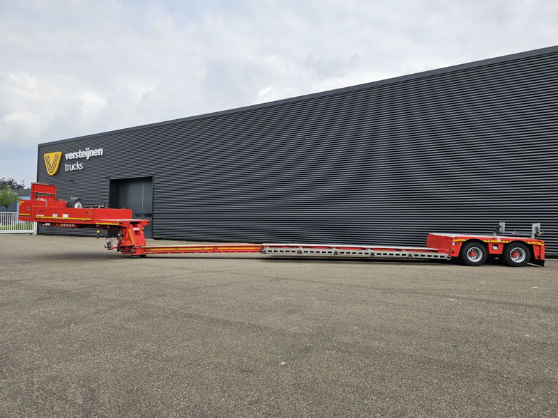MEUSBURGER MPG-2 / REMOVABLE NECK / EXTENDABLE / AGRI - Low loader semi-trailer: picture 2 MEUSBURGER MPG-2 / REMOVABLE NECK / EXTENDABLE / AGRI - Low loader semi-trailer: picture 2
