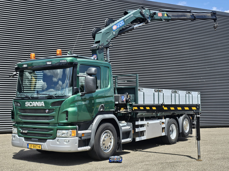 Scania P410 / 6X2-4 / 21 t/m CRANE / KRAN - Crane truck: picture 1 Scania P410 / 6X2-4 / 21 t/m CRANE / KRAN - Crane truck: picture 1