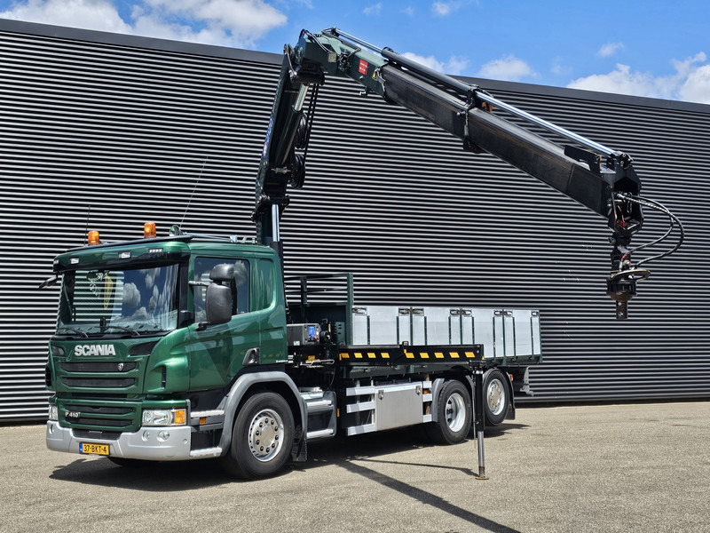 Scania P410 / 6X2-4 / 21 t/m CRANE / KRAN - Crane truck: picture 2 Scania P410 / 6X2-4 / 21 t/m CRANE / KRAN - Crane truck: picture 2