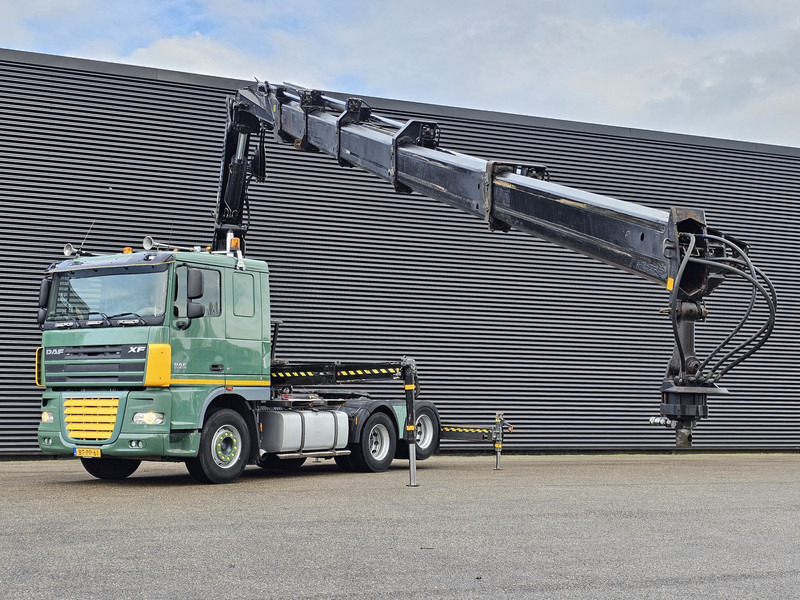 DAF XF 105.460 6X2 / HIAB 37 t/m CRANE / KRAN - Tractor unit: picture 2 DAF XF 105.460 6X2 / HIAB 37 t/m CRANE / KRAN - Tractor unit: picture 2