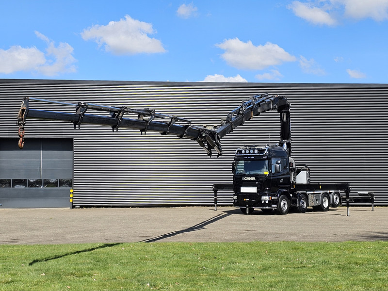 Scania R490 8x2 / HMF 85 T/M CRANE + WINCH + JIB - Tractor unit: picture 5 Scania R490 8x2 / HMF 85 T/M CRANE + WINCH + JIB - Tractor unit: picture 5