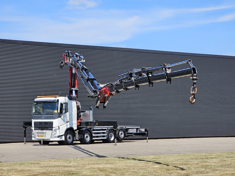 Volvo FH 540 8x2/6 / 85 t/m CRANE + JIB / KRAN / RETARDER - Dropside/ Flatbed truck, Crane truck: picture 4 Volvo FH 540 8x2/6 / 85 t/m CRANE + JIB / KRAN / RETARDER - Dropside/ Flatbed truck, Crane truck: picture 4