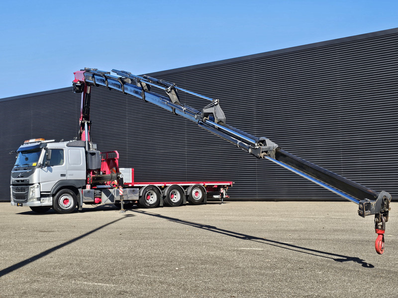 Volvo FM 460 8x4-4 / FASSI 36.5 t/m -8 x EXTENSION + WINCH - Dropside/ Flatbed truck, Crane truck: picture 2 Volvo FM 460 8x4-4 / FASSI 36.5 t/m -8 x EXTENSION + WINCH - Dropside/ Flatbed truck, Crane truck: picture 2