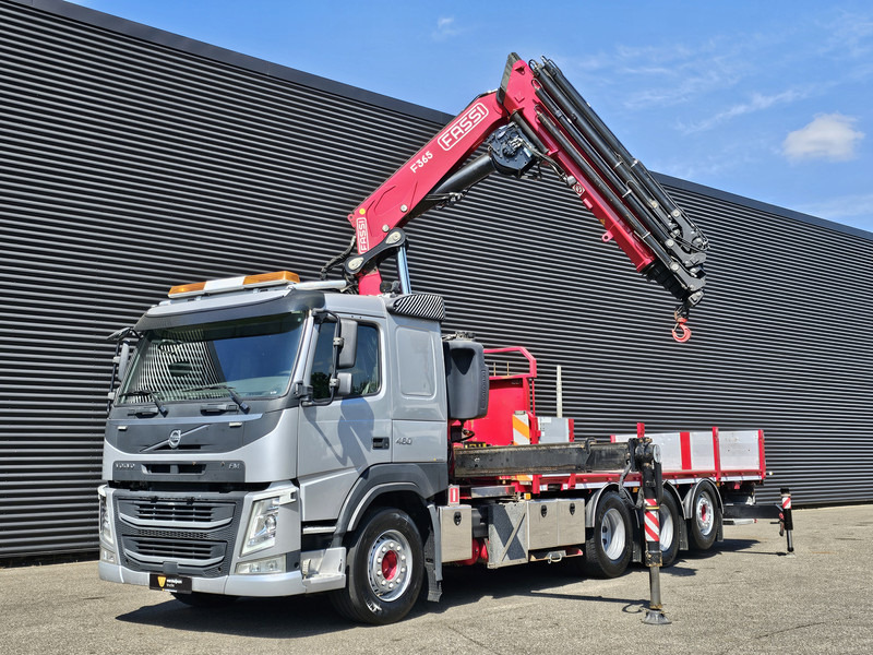Volvo FM 460 8x4-4 / FASSI 36.5 t/m -8 x EXTENSION + WINCH - Dropside/ Flatbed truck, Crane truck: picture 5 Volvo FM 460 8x4-4 / FASSI 36.5 t/m -8 x EXTENSION + WINCH - Dropside/ Flatbed truck, Crane truck: picture 5