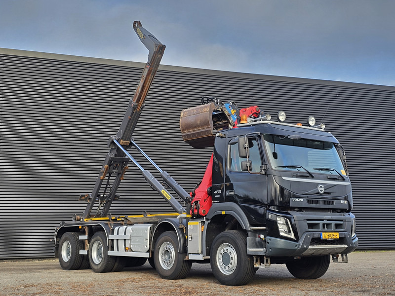 Volvo FM 460 8x6 / PALFINGER EPSILON / HOOKLIFT - Hook lift truck, Crane truck: picture 4 Volvo FM 460 8x6 / PALFINGER EPSILON / HOOKLIFT - Hook lift truck, Crane truck: picture 4